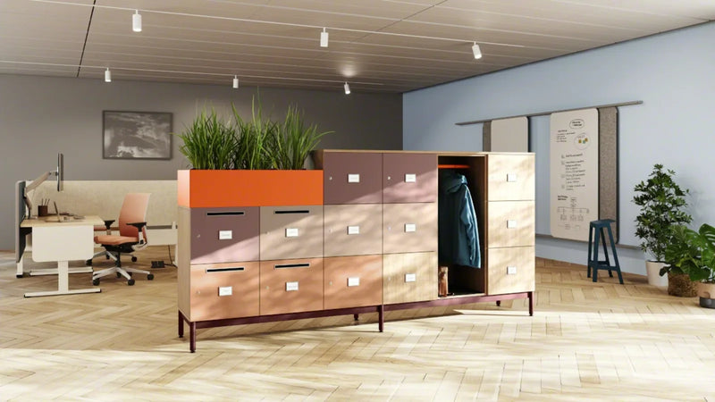 Büroschränke und Stauraumlösungen